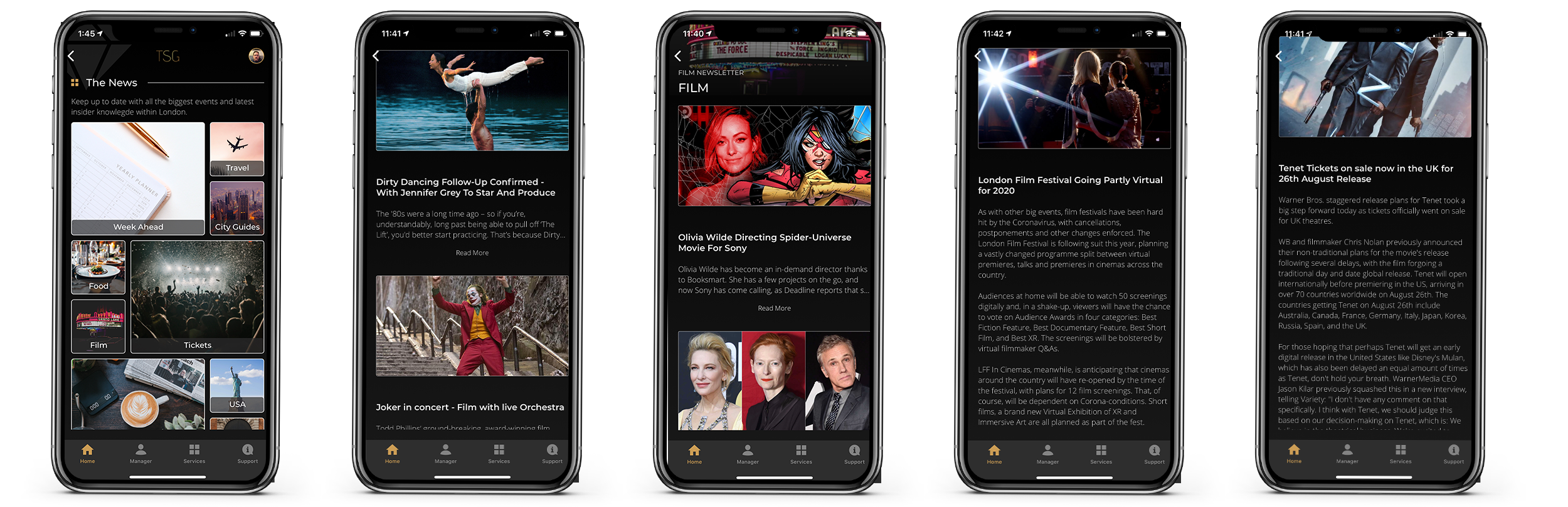 view the latest film premiere and red carpet newsa new and events through the sincura app